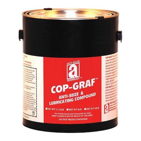Anti Seize, Copper, 8 lb, Pail, Copper MPN:11030