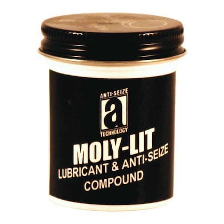 Anti Seize, Moly Paste, 2 oz, Brush Top Can MPN:12002