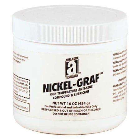 Anti Seize, Nickel, 16 oz, Rust Inhibitor MPN:13016