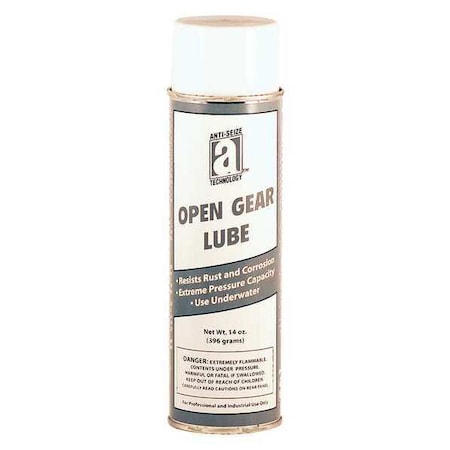 Lubricant, 14 oz, Aerosol Can, Mineral Oil, Black MPN:17055