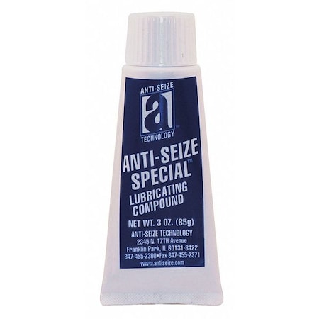 Anti Seize, Aluminum, 3 oz, Tube MPN:18003