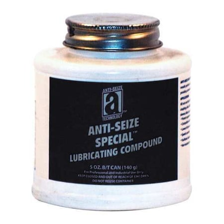 Anti Seize, Aluminum, 5 oz, Brush Top Can MPN:18005