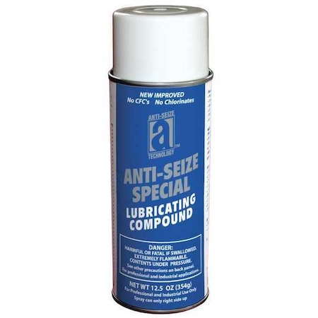 Anti Seize, Aluminum, 12.5 oz., Spray Can MPN:18014