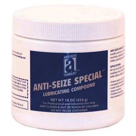 Anti Seize, Aluminum, 16 oz, Rust Inhibitor MPN:18016