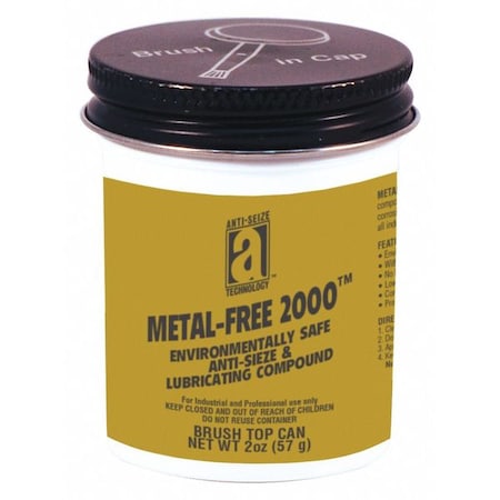 Anti-Seize Compound, Metal-Free Base, Gray MPN:20002