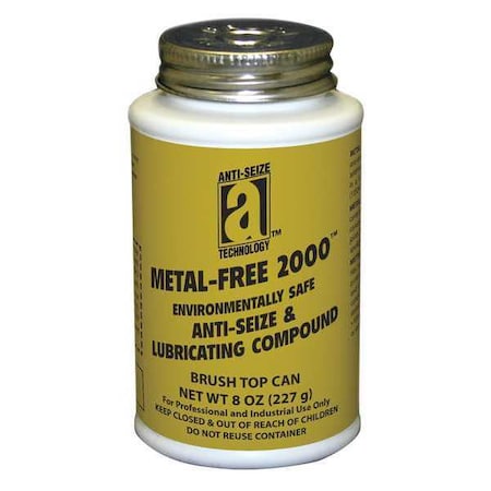 Anti-Seize Compound/Lubricant, 8oz. MPN:20010
