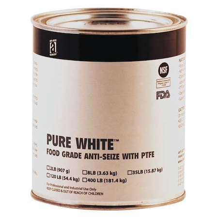 Anti Seize, Food, 32 oz, Paste, H1 Grade MPN:31025