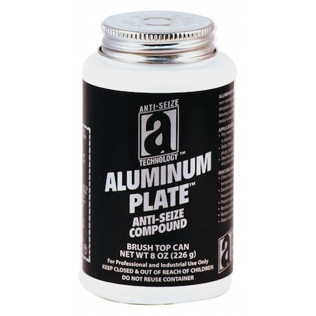 Alum Plate, Anti-Seize Compound/Lube, 8oz. MPN:32010