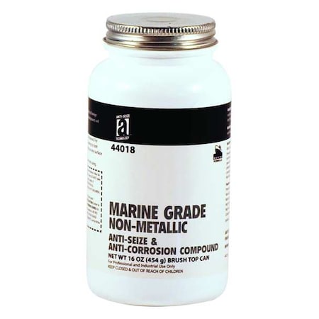 Anti Seize, Non-Metallic, 16oz, Brush Top MPN:44018