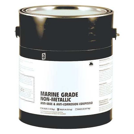 Anti Seize, Non-Metallic, 10 lb, Can MPN:44035