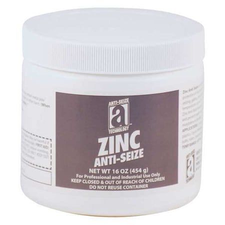 Zinc Anti-Seize Compound/Lube, 1Lb., Can MPN:45016