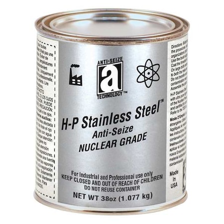 Nuclear Grade Anti-Seize, SS Base, Silver MPN:63025