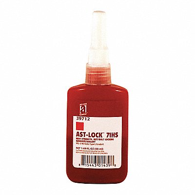 Threadlocker 50mL Bottle Red MPN:39712