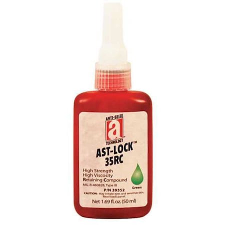 Retaining Compound, 35RC Series, Green, Liquid, 50ml, Bottle MPN:39352