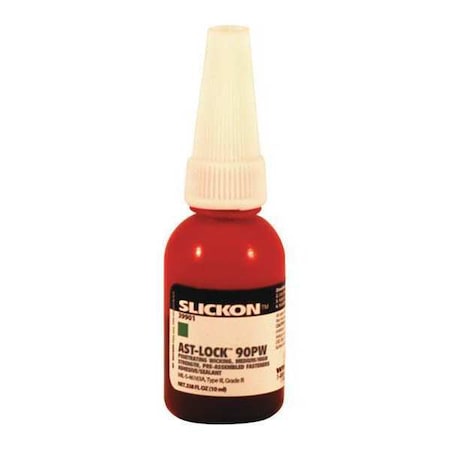 Wicking Grade Threadlocker, ANTI-SEIZE TECHNOLOGY 90PW, Green, Medium/High, Liquid, 0.34 fl oz MPN:39901