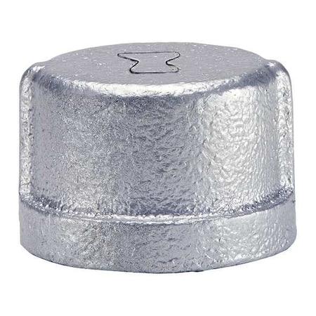 Cap, Malleable Iron, Threaded 1/2 in MPN:0319900528