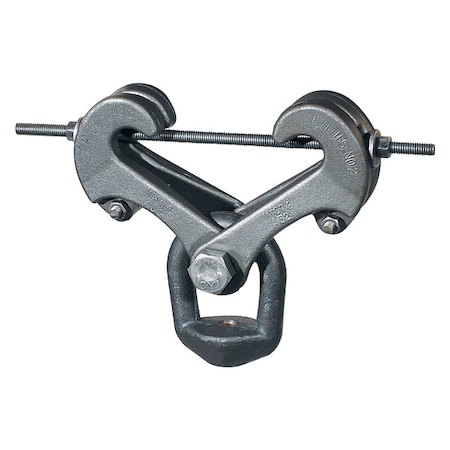 Beam Clamp, Tong w/Eyenut, 7/8