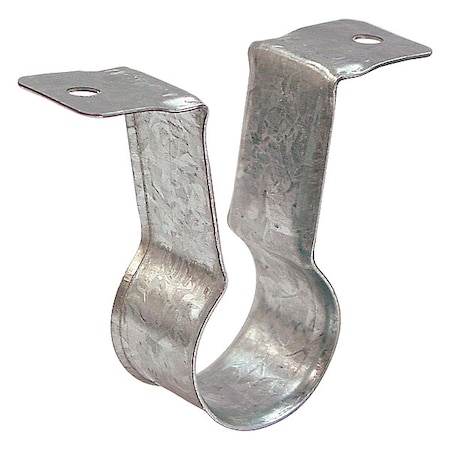 Strap Pipe, Two-Hole, Steel, 1.5