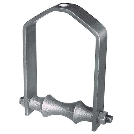 Pipe Roll with Steel Yoke, Cast Iron, 4 In MPN:0560504417