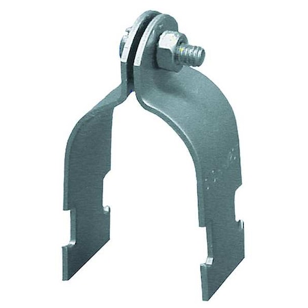 Rigid Conduit Clamp, Steel, 1/2