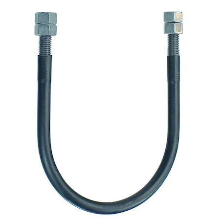 Cushioned U-Bolt, 1/2