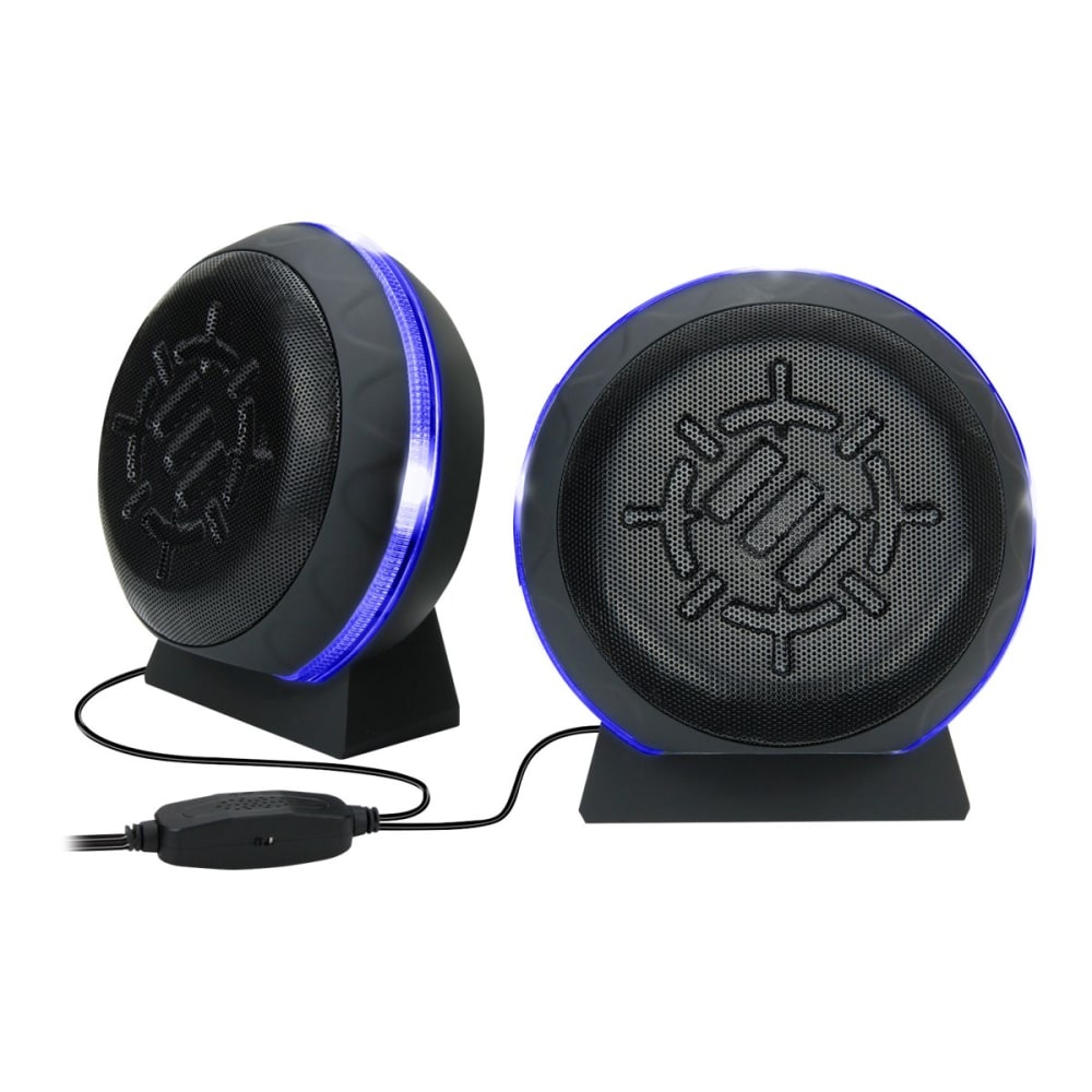 ENHANCE - Speakers - for PC - 2.0-channel - 10 Watt (total) - blue MPN:ENPCSL2100BLEW