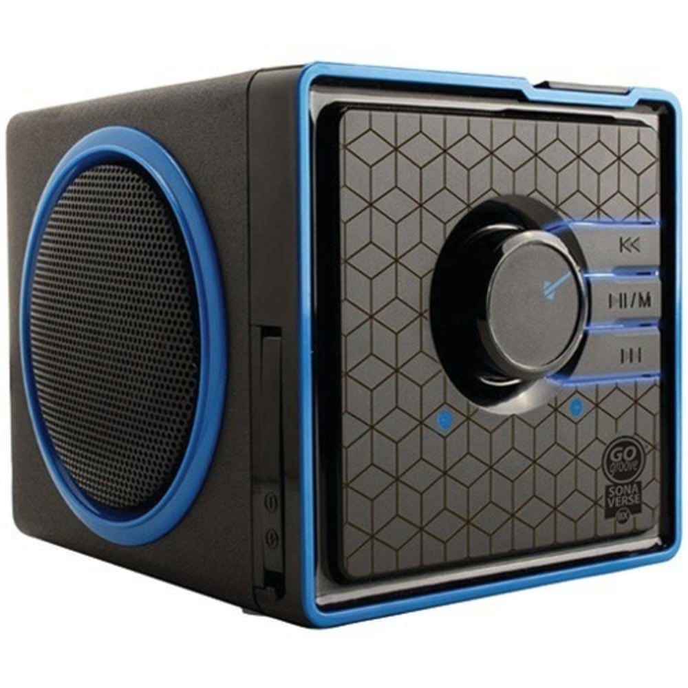 GOgroove SonaVERSE BX - Speaker - for portable use - 6 Watt MPN:GGSVBX0110BKUS