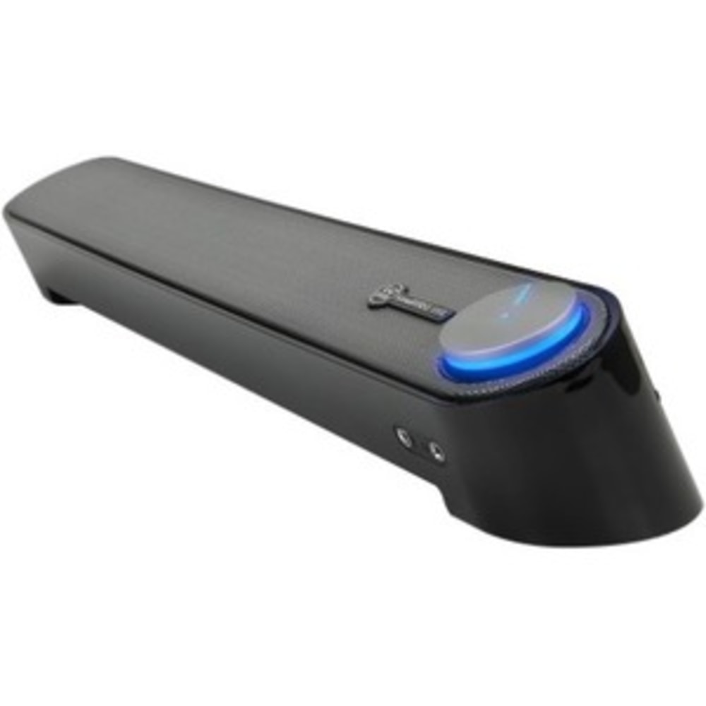 GOgroove SonaVERSE UBR - Sound bar - for PC - 6 Watt - gray, black MPN:GGSVUBR100BKEW