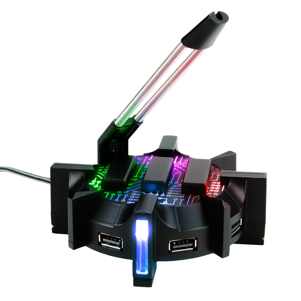 ENHANCE PRO Gaming Mouse Bungee - Hub - 4 x USB 2.0 - desktop MPN:ENPCGHB100BKEW