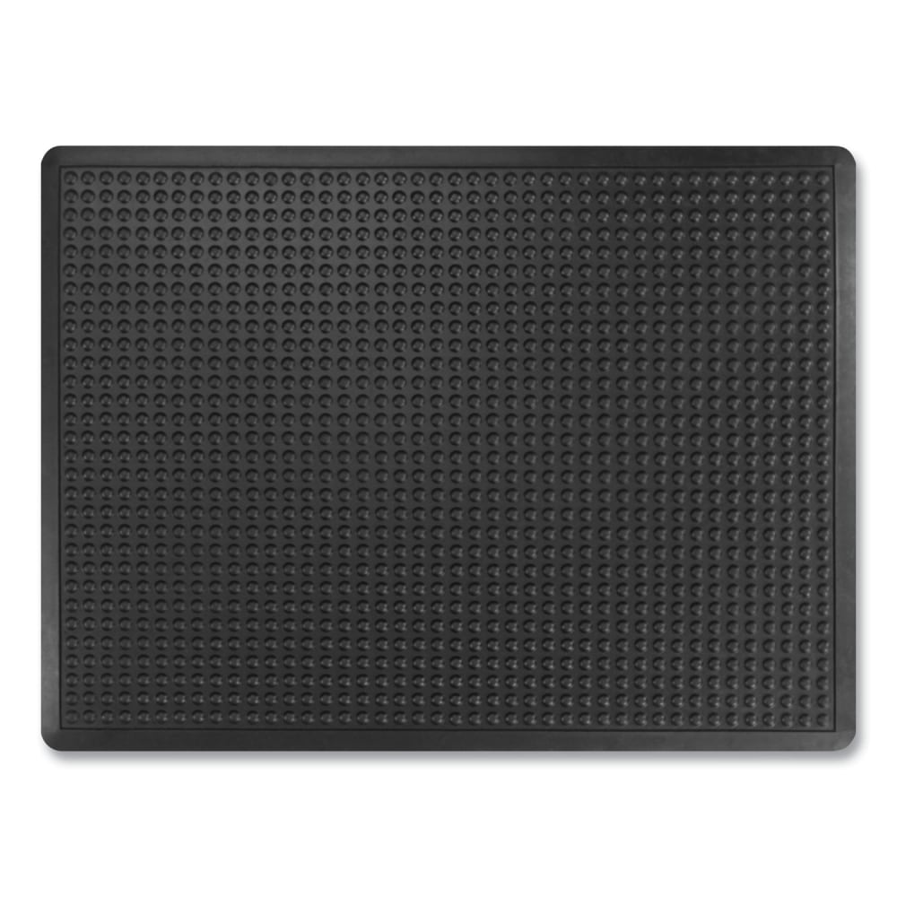 Apache Mills Bubble Flex Anti-Fatigue Mat, Rectangular, 36 x 48, Black MPN:39097090030000400