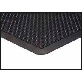 Apache Mills® Bubble Flex Antifatigue Mat 3'L x 4'W Black 39097090030000400