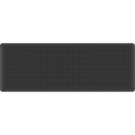 Antifatigue Mat, 3 ft L x 10 ft W, 15/16 in Thickness, Vinyl, Solid Black MPN:3926709003x10