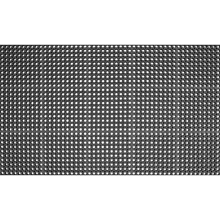 Drainage Mat, Rubber, 5 ft W x 3 ft L, Black MPN:3927109203x5