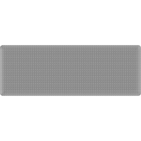 Antifatigue Mat, 3 ft L x 10 ft W, 11/16 in Thickness, Vinyl, Gray MPN:3927707003x10