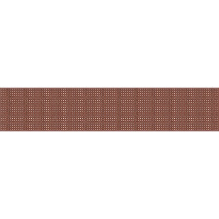 Drainage Mat, Nitrile Sponge Rubber, 15 ft W x 3 ft L, Red MPN:3939401013x15