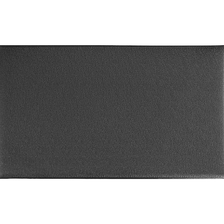 Antifatigue Mat, 3 ft L x 60 ft W, 1/2 in Thickness, Foam, Black MPN:4727009003x60