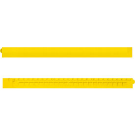 Apache Mills® Performa 100N™ Interlocking Drainage Mat Male 3-1/4'L x 1/4'W Yellow 392790938