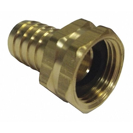 Hose Barb Brass Fitting Brass Hose Barb Fitting, NPT X 1/4 in Male Barbed MPN:44030500