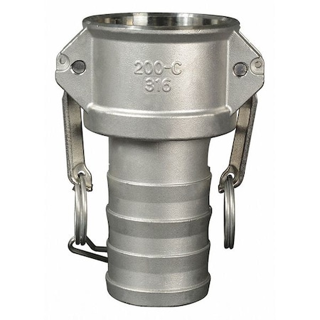Part C Female SS Cam/Groove, 4
