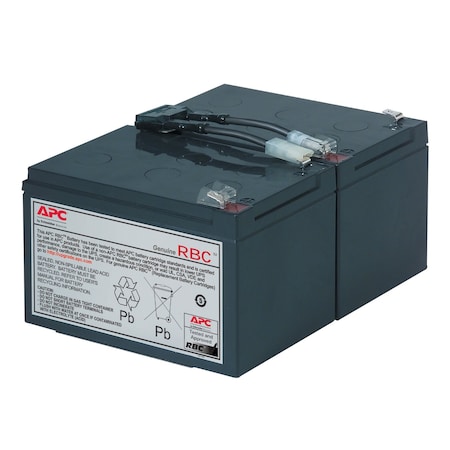 UPS Battery, Mfr. No. SMT1000, 24V DC, 11 Ah, Detachable Cable MPN:RBC6