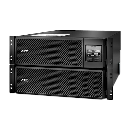 UPS System, 8000VA, Online/Double Conversion, Out: 208/240V AC In: 208/240V AC MPN:SRT8KRMXLT