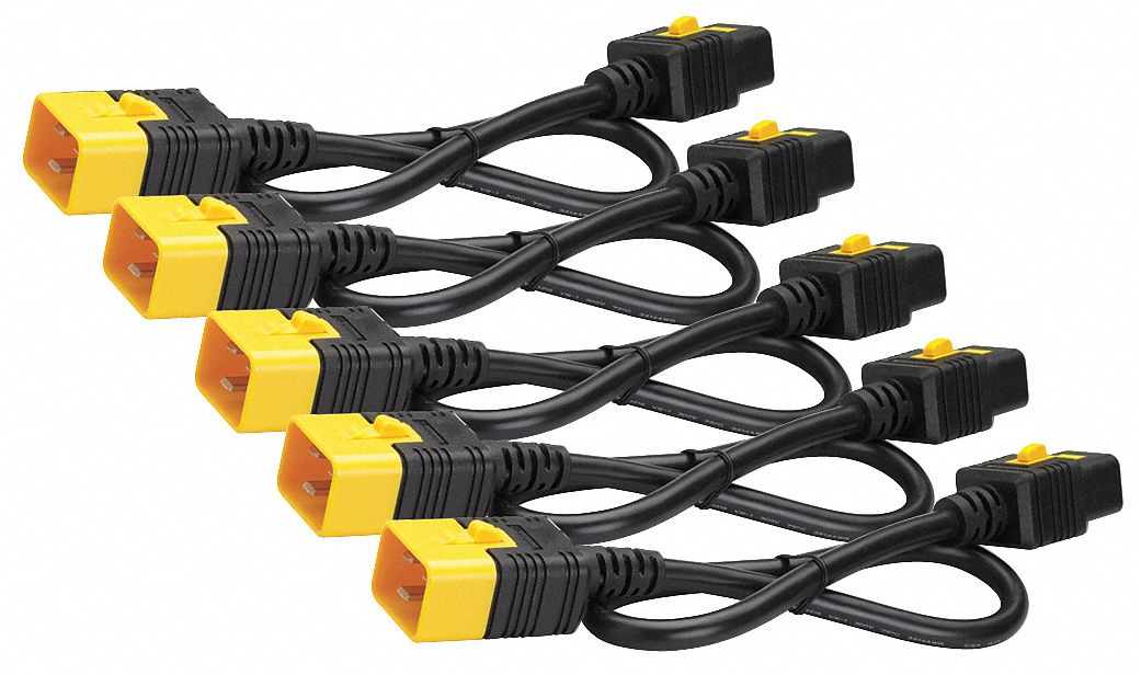 Power Cord IEC 320 C19 IEC C19 4 ft PK6 MPN:AP8714S