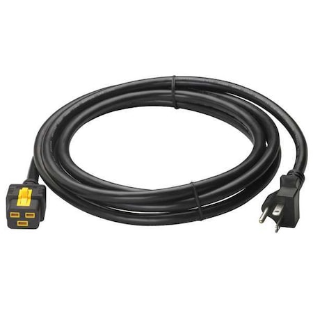Power Cord, 5-20P, IEC C19, 10 ft., Blk, 20A MPN:AP8751