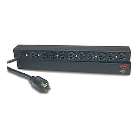 Power Strip, Surge, 5-20R, L5-20P, 12 ft., Black MPN:AP9564