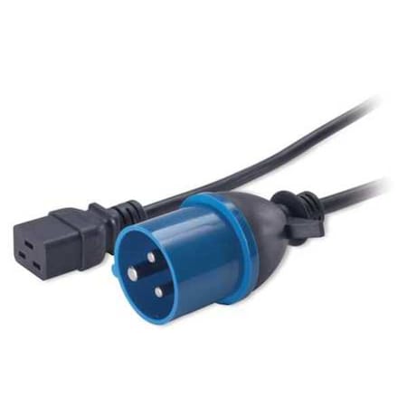 Power Cord, IEC 309 16A, H05VV-F, 8.2 ft., 16A MPN:AP9876