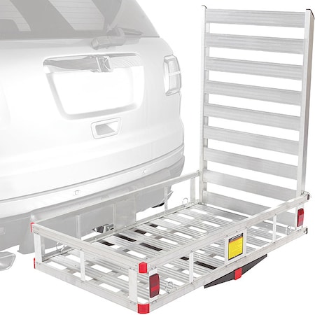 Cargo Carrier, Silver, Single/Drop Door MPN:WCC-500A-U