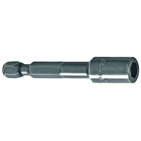Socket Adapter, 1/4 Hex, 3/8 Sq, 3 In, PK5 MPN:EX-370-3-5PK