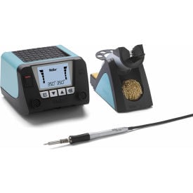 Weller® 2-Channel Digital Soldering Station w/ Soldering Iron & Safety Rest 150 W WT2010M
