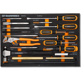 Gearwrench® Striking Tools & Screwdriver Set in Tray 14-3/16