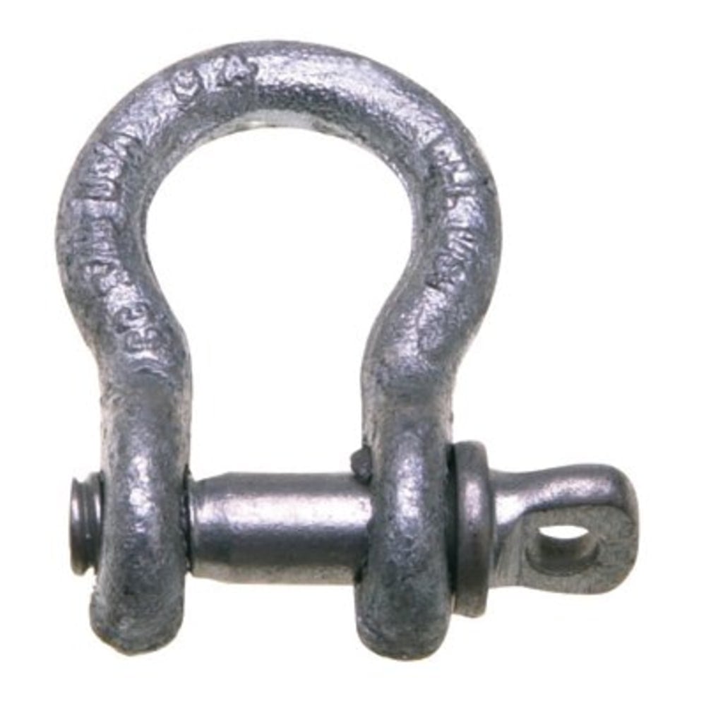 Apex 419 3/8in 1T Galvanized Zinc Carbon Anchor Shackle With Screw Pin MPN:193-5410635